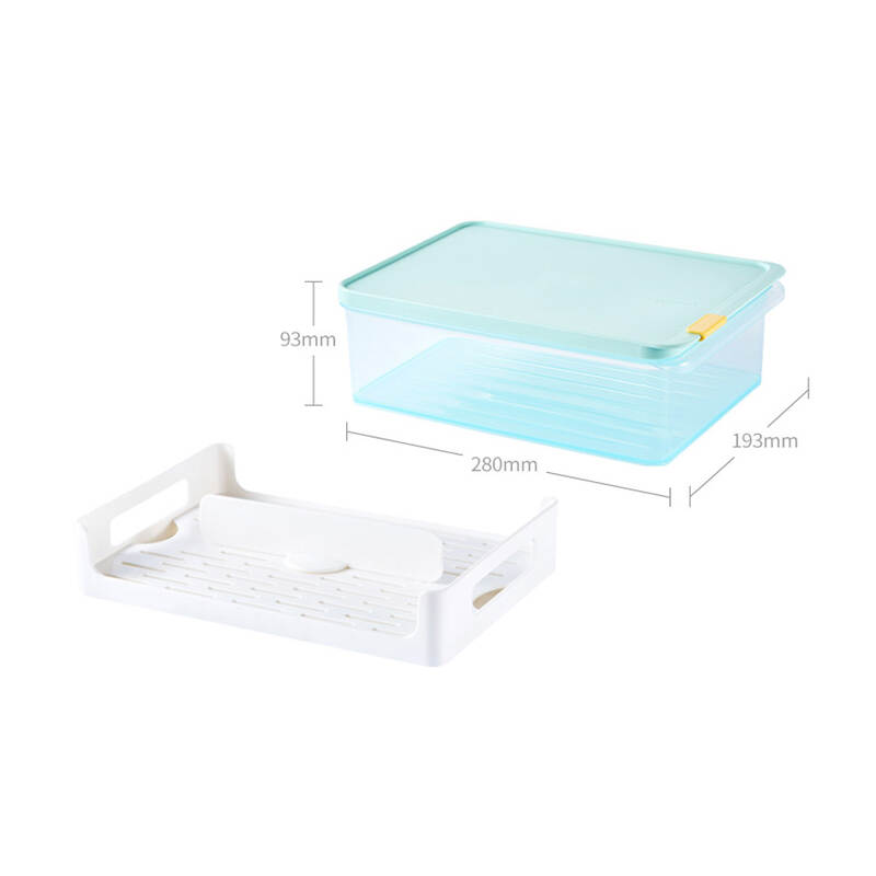 Hộp Trữ Đông Thực Phẩm Freezer Fit LocknLock 3.5L - Kèm Khay Chia Ngăn - HFL106DR, , large image number null